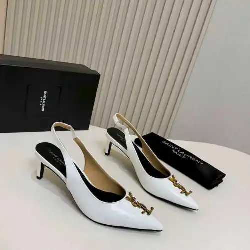 YSL Shoes for Women's YSL High Heel Shoes heel height：8cm #B64866