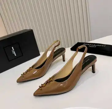YSL Shoes for Women's YSL High Heel Shoes heel height：8cm #B64867