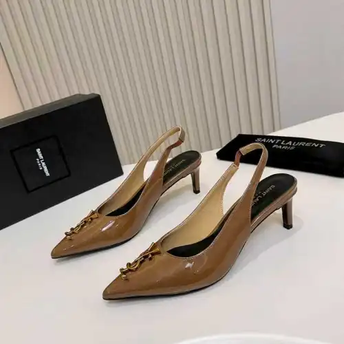 YSL Shoes for Women's YSL High Heel Shoes heel height：8cm #B64867