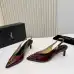 YSL Shoes for Women's YSL High Heel Shoes heel height：8cm #B64869