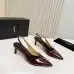 YSL Shoes for Women's YSL High Heel Shoes heel height：8cm #B64869