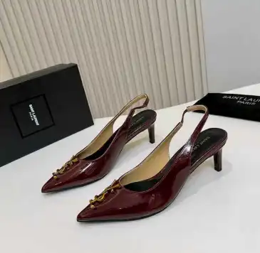 YSL Shoes for Women's YSL High Heel Shoes heel height：8cm #B64869