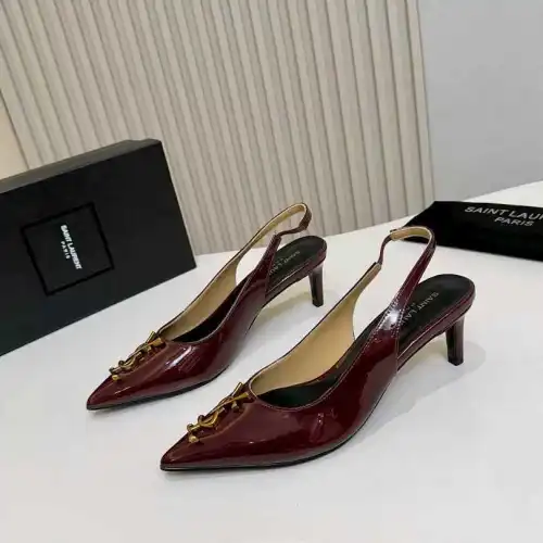 YSL Shoes for Women's YSL High Heel Shoes heel height：8cm #B64869