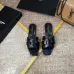 YSL Shoes for YSL slippers 2021 summer new style stone pattern cross woven casual slippers candy color open-toe flat women sandals for women #99910571