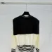  Miu Miu Women's Wool Sweaters: Stylish Sailor  inspired Designs with Colorful Stripes and Brand Emblem #B54813