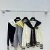  Miu Miu Women's Wool Sweaters: Stylish Sailor  inspired Designs with Colorful Stripes and Brand Emblem #B54813