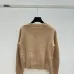 2025 Autumn  Winter Special Offer Loewe Women's Anagram Embroidered Wool Sweater in Two Tonal Colors  #B54788