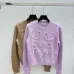 2025 Autumn  Winter Special Offer Loewe Women's Anagram Embroidered Wool Sweater in Two Tonal Colors  #B54788