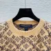 2025 Autumn  Winter Special Offer Louis Vuitton Women's Cropped Jacquard Monogram Sweater  Luxurious Wool Blend Crewneck with an All Over Pattern #B54791