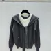 2025  Christian Dior Women's Striking Striped Knit Crewneck Sweater with an Embroidered Star and Brand Logo #B54794