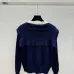 2025  Christian Dior Women's Striking Striped Knit Crewneck Sweater with an Embroidered Star and Brand Logo #B54794