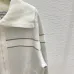 2025 Dior Women's Wool Sweater and Skirt Sets  Elegant Zip   up Styles with Chic Striped Details for Fashion #B54817