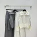 2025 Dior Women's Wool Sweater and Skirt Sets  Elegant Zip   up Styles with Chic Striped Details for Fashion #B54817