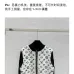 2025 LV Women's Wool Zip up Sweater Chic Mock Neck with Fluffy Monogram - Embroidered Front #B54815