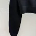 2025 Louis Vuitton Women's Classic Cropped Black Knit Cardigan with Button Front and a Fine  Luxurious Weave #B54792