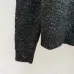 Balmain 2025 Women's Wool Sweater with Gold Buttons Sparkle Yarn  Crew Neck for Elegant Style #B54797