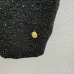 Balmain 2025 Women's Wool Sweater with Gold Buttons Sparkle Yarn  Crew Neck for Elegant Style #B54798
