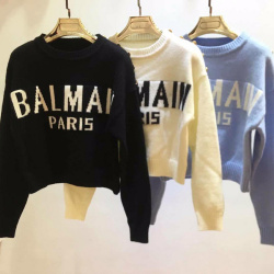 Balmain Long sleeve sweaters for Women's #99925223