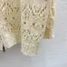Chanel Ecru Cannage Knit Cropped Zip-Up Cardigan, A Timeless Luxury Piece #B54517
