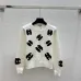 Chanel Women's Crewneck Sweaters  3D CC Logo Embroidery in Multi-Color Options for Luxury Fashion Enthusiasts #B57738