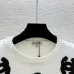 Chanel Women's Crewneck Sweaters  3D CC Logo Embroidery in Multi-Color Options for Luxury Fashion Enthusiasts #B57738