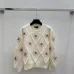 Chanel Women's Knitted Sweaters: Floral   CC Logo Embroidery with Argyle Design for Luxury Fashion Lovers #B56270