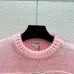Chanel Women's V   Neck Cardigans  Ribbed Knit with Iconic CC Logo and Button Detail for Luxury Lovers #B56275