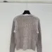 Chanel Women's V-Neck Cardigan with CC Logo Patch and Gold Buttons #B54522