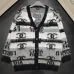 Chanel Women's V-Neck Mohair Knit Cardigan with All-Over Logo Pattern #B54528