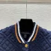 Dark blue LV Women's  Sweaters  Monogram Pattern  Fair Isle Design in Dual Color Options for Luxury Fashion Lovers #B57745