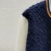 Dark blue LV Women's  Sweaters  Monogram Pattern  Fair Isle Design in Dual Color Options for Luxury Fashion Lovers #B57745
