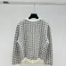 Dior Christian Dior Oblique Logo Knit Crewneck Sweater with Ribbed Trim #B54521