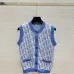 Dior Ecru Cannage Knit Cropped Zip-Up Cardigan Timeless Luxury Piece #B54526