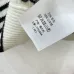 Dior Women's Authentic Luxury Striped V-Neck Cardigan Knitwear Featuring Gold Accent Buttons and Elegant Monogram Logo Detail #B56279