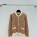 Dior Women's Luxury Monogram Zip-Up Knit Bomber Jacket, Featuring Signature Oblique Jacquard and Two Convenient Front Pockets. #B56280