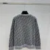 Dior Women's Luxury Monogram Zip-Up Knit Bomber Jacket, Featuring Signature Oblique Jacquard and Two Convenient Front Pockets. #B56281