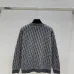 Dior Women's Luxury Monogram Zip-Up Knit Bomber Jacket, Featuring Signature Oblique Jacquard and Two Convenient Front Pockets. #B56281
