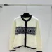 Dior Women's Luxury Monogram Zip-Up Knit Bomber Jacket, Featuring Signature Oblique Jacquard and Two Convenient Front Pockets. #B56282