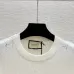 Gucci Women's Luxury Light Knit Monogram Sweater Featuring Bold Intarsia GUCCI Logo and Breathable Crew Neck Design #B56288