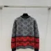 LV Women's Crewneck Sweaters  Monogram Pattern   Fair Isle Design in Dual Color Options for Luxury Fashion Lovers #B57743