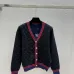 LV Women's Knitted Sweaters  Iconic Monogram Pattern in Dual Colors for Luxury Fashion Aficionados #B56262