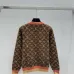 LV Women's Knitted Sweaters  Iconic Monogram Pattern in Dual Colors for Luxury Fashion Aficionados #B56262