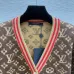 LV Women's Knitted Sweaters  Iconic Monogram Pattern in Dual Colors for Luxury Fashion Aficionados #B56262