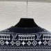 LV Women's Knitted Sweaters  Iconic Monogram Pattern in Dual Colors for Luxury Fashion Aficionados #B56264