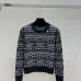 LV Women's Knitted Sweaters  Iconic Monogram Pattern in Dual Colors for Luxury Fashion Aficionados #B56264