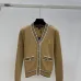LV Women's Knitted Sweaters  Iconic Monogram Pattern in Dual Colors for Luxury Fashion Aficionados #B56266