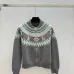 LV Women's Knitted Sweaters  Iconic Monogram Pattern in Dual Colors for Luxury Fashion Aficionados #B56267