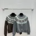 LV Women's Knitted Sweaters  Iconic Monogram Pattern in Dual Colors for Luxury Fashion Aficionados #B56267