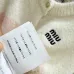 Miu Miu Striped Mohair Blend Cardigan with Embroidered Logo and Buttons #B54518