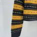 Miu Miu Women's Knitted Sweater  Vibrant Striped V   Neck Design with Intricate Patterns for Fashion   Forward Women #B56258